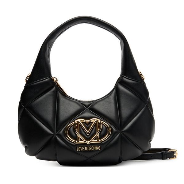 Torebka LOVE MOSCHINO. Czarne torebki klasyczne Love Moschino, bez wzorów, klasyczne, bez dodatków. Za 759.99 zł.