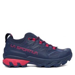 Buty do biegania La Sportiva. Niebieskie buty do biegania La Sportiva, bez wzorów, bez zapięcia, do biegania. Za 819.99 zł.