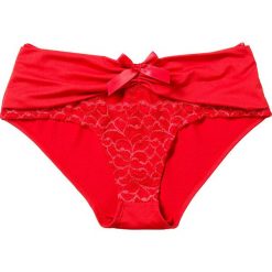 Figi "panty" bonprix czerwony. Bokserki damskie marki bonprix. Za 34.99 zł.