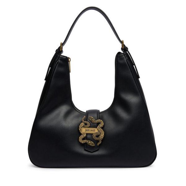 Torebka Just Cavalli. Czarne torebki klasyczne Just Cavalli, bez wzorów, klasyczne, bez dodatków. Za 794.99 zł.