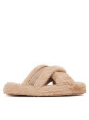 Tommy Hilfiger Kapcie Th Feminine House Shoes FW0FW09615 Beżowy. Brązowe kapcie Tommy Hilfiger, bez wzorów. Za 189.99 zł.