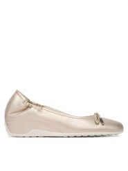 HÖGL Baleriny 1-103711 Złoty. Żółte baleriny Högl, bez wzorów, ze skóry, bez obcasa, bez zapięcia. Za 749.99 zł.