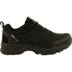 American Club American Softshell Buty Sportowe Wodoodporne WT88/22 czarne. Czarne buty treningowe American CLUB, na wiosnę, bez wzorów, z gumy, bez zapięcia. Za 189.00 zł.
