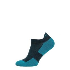 Skarpety biegowe Light Weight No Show Running NGNL0001. Niebieskie skarpetki NA GIEAN, bez wzorów, z wełny. Za 49.99 zł.