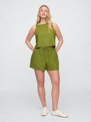 GAP Szorty w kolorze oliwkowym rozmiar: S. Brązowe szorty GAP, bez wzorów. Za 74.99 zł.