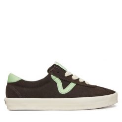 Tenisówki Vans. Czarne trampki Vans, bez wzorów, bez zapięcia. Za 259.99 zł.