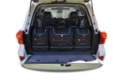 Torby Do Bagażnika Toyota Land Cruiser 5 Mpv 2010-2017 6Szt Kjust. Czarne torby podróżne KJUST, bez wzorów, z kauczuku. Za 1,860.00 zł.