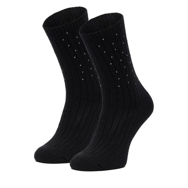 Skarpety długie Nine West. Czarne skarpetki Nine West, bez wzorów. Za 29.99 zł.