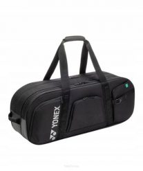 Torba tenisowa Yonex Gearlogic Tournament Bag. Czarne torby sportowe YONEX, bez wzorów, z materiału. Za 399.00 zł.