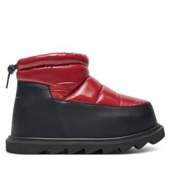 Botki United Nude. Czerwone botki United Nude, bez wzorów, bez obcasa, na koturnie, bez zapięcia. Za 739.99 zł.