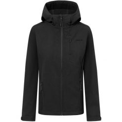 Damska kurtka z kapturem Viking Kerns. Czarne kurtki Viking, bez wzorów, sportowe, z kapturem. Za 299.90 zł.