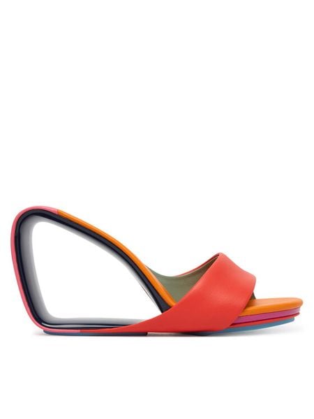 United Nude Klapki Mobius Hi 1000197616 Kolorowy. Klapki United Nude, bez wzorów, ze skóry, bez obcasa, bez zapięcia. Za 1,132.99 zł.