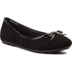 Baleriny JENNY FAIRY W16SS089-4. Czarne baleriny Jenny Fairy, bez wzorów, z materiału, bez obcasa, bez zapięcia. Za 49.99 zł.