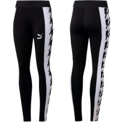 Legginsy sportowe damskie Puma 596732 01. Czarne bielizna termoaktywna damska Puma, bez wzorów, sportowe. Za 89.00 zł.