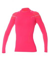 Termoaktywna damska bluza narciarska Brubeck Thermo. Czerwone bluzy bez kaptura Brubeck, na zimę, s, bez wzorów, z dzianiny, bez kaptura, narciarskie. Za 189.99 zł.
