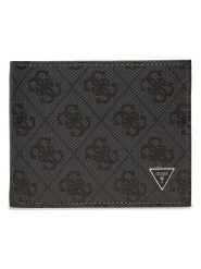 Guess Portfel w kolorze antracytowym - 12 x 9.8 cm rozmiar: onesize. Czarne portfele Guess, z aplikacjami, z materiału. Za 217.99 zł.