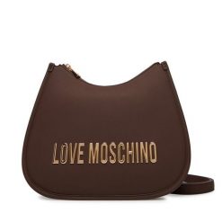 Torebka LOVE MOSCHINO. Brązowe torebki klasyczne Love Moschino, bez wzorów, klasyczne, bez dodatków. Za 699.99 zł.