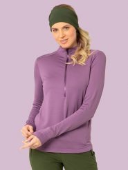 LaMunt Koszulka funkcyjna w kolorze fioletowym rozmiar: 34. Różowe t-shirty sportowe LaMunt, bez wzorów, z materiału, bez ramiączek, outdoorowe. Za 166.88 zł.