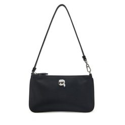 Torebka KARL LAGERFELD. Czarne torebki klasyczne KARL LAGERFELD, bez wzorów, klasyczne, bez dodatków. Za 309.99 zł.