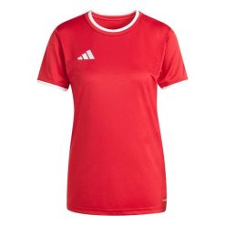 Koszulka damska adidas Entrada 26 Jersey. Białe t-shirty sportowe adidas, m, bez wzorów, z jersey, bez ramiączek, na fitness i siłownię, climacool (adidas). Za 60.99 zł.