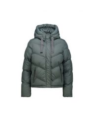 Garcia Kurtka pikowana w kolorze zielonym rozmiar: XL. Szare kurtki Garcia, xl, bez wzorów, bez kaptura. Za 205.45 zł.