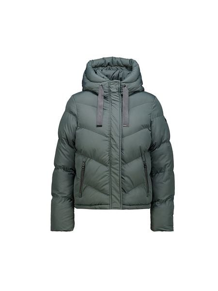 Garcia Kurtka pikowana w kolorze zielonym rozmiar: L. Szare kurtki Garcia, l, bez wzorów, bez kaptura. Za 283.48 zł.