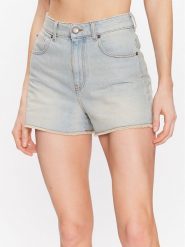 TWINSET Szorty jeansowe 231TT2413 Niebieski Regular Fit. Niebieskie szorty Twinset, bez wzorów, z bawełny. Za 469.99 zł.