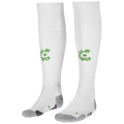 Skarpetki Club Bruges Kombat Spark 2024/25. Białe skarpetki Kappa, bez wzorów. Za 109.50 zł.