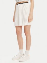 Lacoste Spódnica plisowana JF1403 Écru Regular Fit. Spódnice Lacoste, l, bez wzorów, z syntetyku, plisowane. Za 409.99 zł.