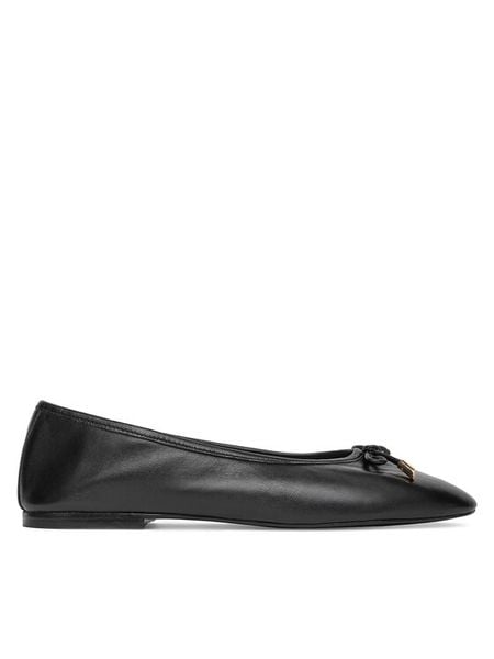 Gino Rossi Baleriny ALIS-118120 Czarny. Czarne baleriny Gino Rossi, bez wzorów, ze skóry, bez obcasa, bez zapięcia. Za 199.99 zł.