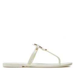 Japonki Tory Burch. Białe japonki Tory Burch, bez wzorów. Za 539.99 zł.