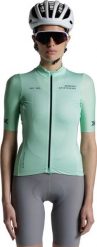 Koszulka rowerowa damska X-Bionic Corefusion Ride Jersey Ss E048. Zielone t-shirty sportowe X BIONIC, l, bez wzorów, z jersey, bez ramiączek, na fitness i siłownię. Za 740.00 zł.