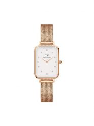 Daniel Wellington Zegarek Quadro DW00100527 Złoty. Żółte, analogowe zegarki Daniel Wellington, złote. Za 539.99 zł.