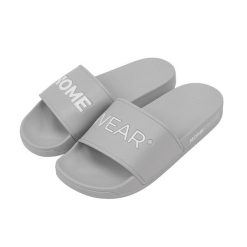 Obuwie domowe Homeyletten Unisex SUN – 43–44 jasnoszare. Szare buty treningowe HOME DELUXE, bez wzorów, z materiału, bez zapięcia, na jogę i pilates. Za 122.00 zł.