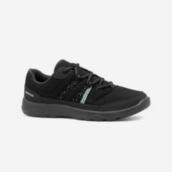 Buty turystyczne damskie Quechua NH50. Buty trekkingowe QUECHUA, bez wzorów, z syntetyku, bez zapięcia, trekkingowe. Za 69.99 zł.