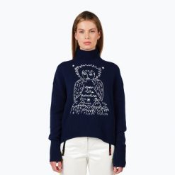 Sweter damski Rossignol JCC Snow Angels Pull. Niebieskie swetry Rossignol, bez wzorów, sportowe, bez ramiączek. Za 1,259.00 zł.