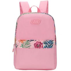 Plecak damski Skechers San Diego Backpack pojemność 18 L. Czerwone plecaki Skechers, bez wzorów, bez dodatków. Za 89.99 zł.