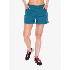 Spodenki wspinaczkowe damskie Black Diamond Notion Shorts. Zielone szorty Black Diamond, bez wzorów, sportowe. Za 240.99 zł.