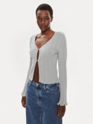 Brave Soul Kardigan LKC-364RIPLEYGRY Szary Straight Fit. Szare swetry Brave Soul, xl, bez wzorów, z bawełny, bez ramiączek. Za 69.99 zł.
