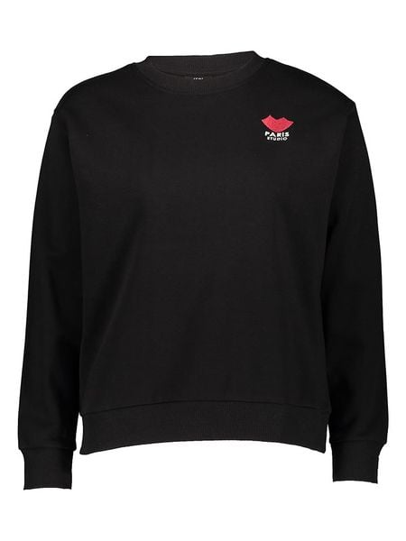 JDY Sweter "Paris" w kolorze czarnym rozmiar: L. Czarne swetry JDY, l, bez wzorów, bez ramiączek. Za 52.55 zł.