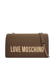 LOVE MOSCHINO Torebka JC4192PP1OKD0203 Brązowy. Brązowe torebki klasyczne Love Moschino, bez wzorów, ze skóry, bez dodatków. Za 939.99 zł.