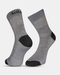Uniseksowe skarpety outdoorowe Kilpi LIRIN-U. Szare skarpetki Kilpi, bez wzorów, z materiału. Za 112.21 zł.
