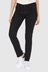 7 FOR ALL MANKIND Lekkie czarne jeansy Roxanne BAIR ECO RINSED BLACK. Czarne jeansy 7 for all mankind, s, bez wzorów, z bawełny. W wyprzedaży za 399.99 zł.