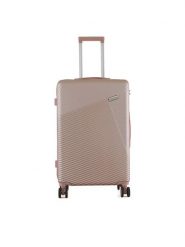 Semi Line Walizka średnia T5758-3 Różowy. Czerwone walizki Semi-line, średnie. Za 239.99 zł.