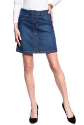 SPÓDNICA JEANSOWA LEE A LINE SKIRT DARK GARNER L38NDJUV 112108277. Spódnice Lee, do pracy, l, bez wzorów, z bawełny, biznesowe, midi, dopasowane. W wyprzedaży za 79.99 zł.