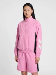 Damska bluza dresowa Hummel I-D. Czerwone bluzy z kapturem Hummel, l, bez wzorów, z dresówki, bez kaptura, na fitness i siłownię. Za 232.49 zł.