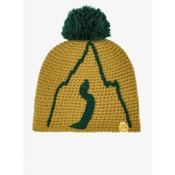Czapka zimowa La Sportiva Dorado Beanie. Żółte czapki zimowe La Sportiva, bez wzorów, sportowe. Za 110.19 zł.