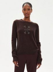 JOOP! Sweter 58 JW243KN323 30042809 Brązowy Loose Fit. Brązowe swetry Joop!, bez wzorów, z kaszmiru, bez ramiączek. Za 1,149.00 zł.