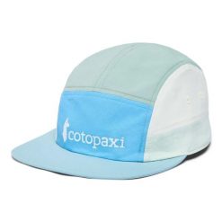 Czapka 5-panelowa Cotopaxi Tech. Niebieskie czapki z daszkiem Cotopaxi, bez wzorów. Za 174.00 zł.