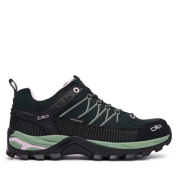 Trekkingi CMP. Niebieskie buty trekkingowe CMP, bez wzorów, bez zapięcia, trekkingowe. Za 479.99 zł.